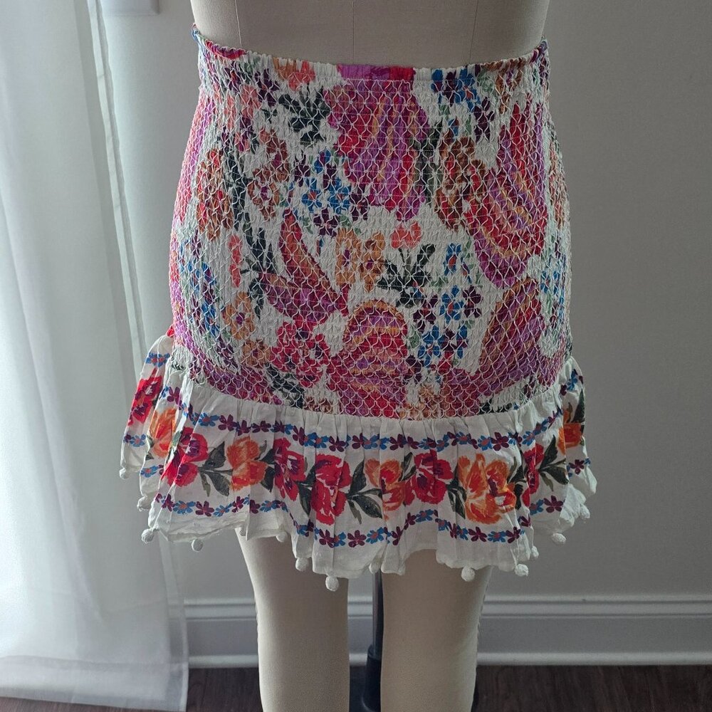 FARM Rio Spring Bananas Mini Skirt - Picture 2 of 5
